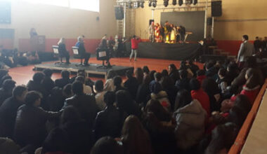 Cumhuriyet Anadolu Lisesi’nde ses yarışması düzenlendi